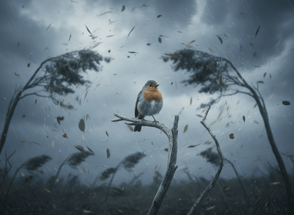 Contentment despite suffering